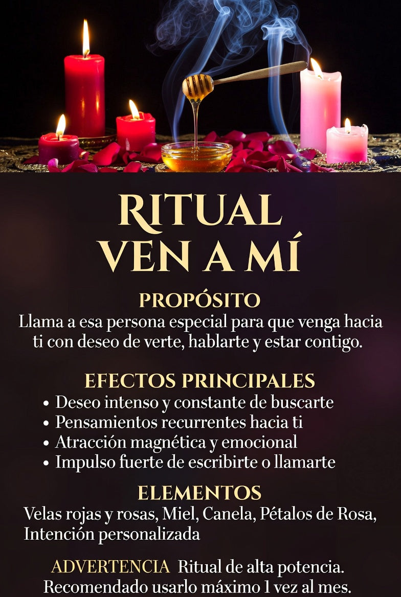 Ritual Ven a mi
