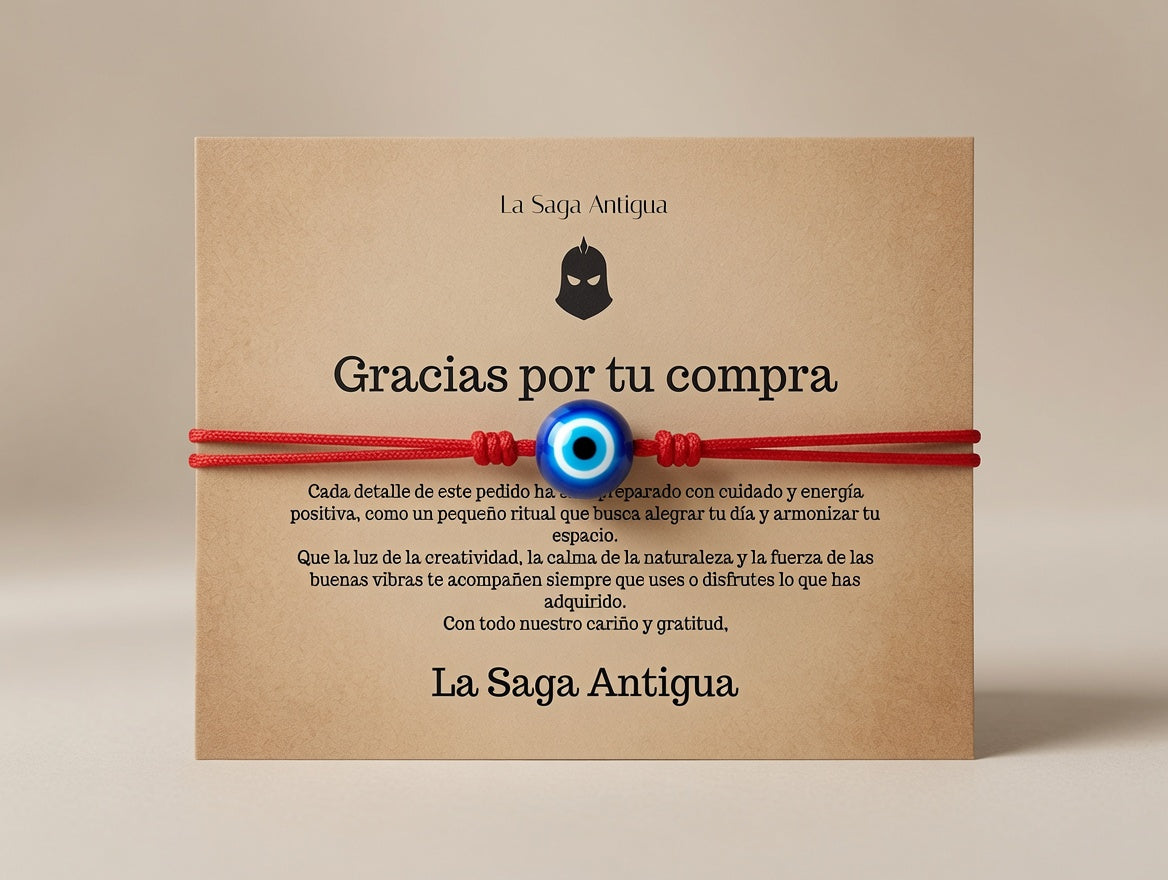 Pulsera contra mal de ojo