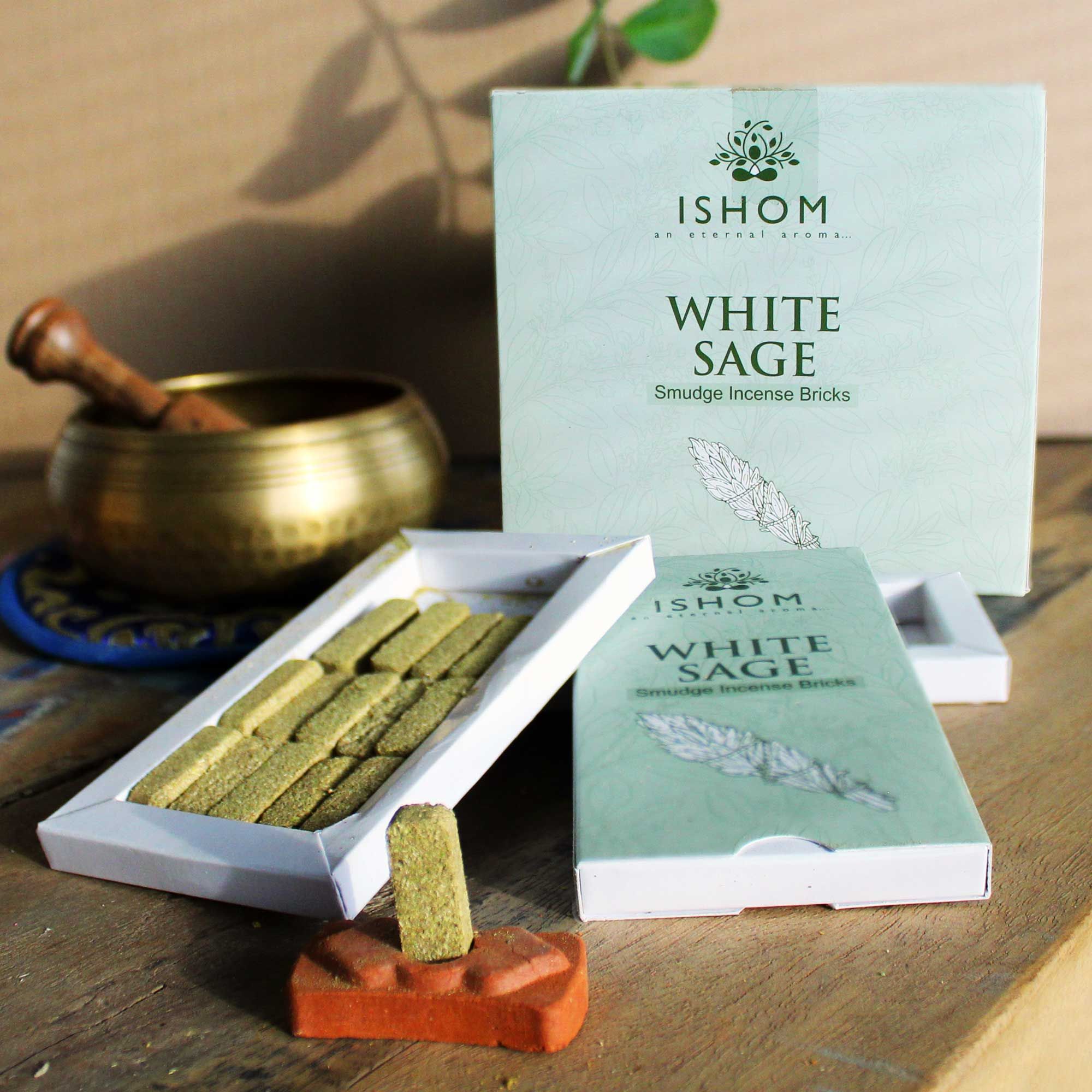 Pack de 15 Incienso natural Salvia Blanca