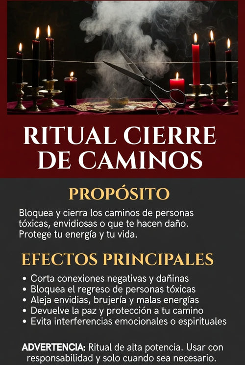 Cierre de caminos